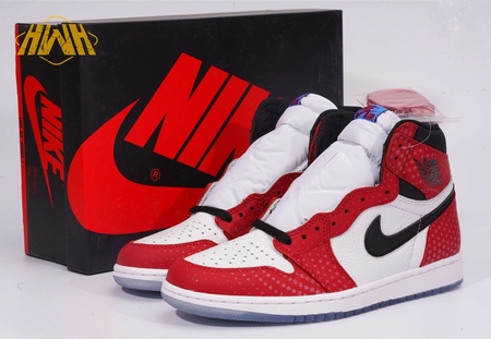 Spider-man Air Jordan 1 Retro High OG "Origin Story" 40-47.5