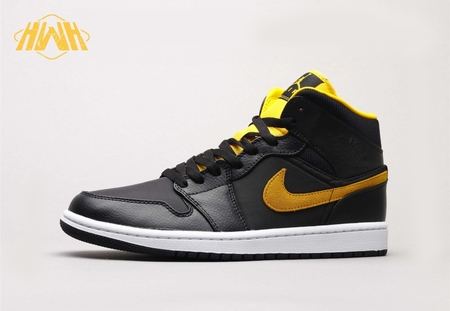 Air Jordan 1 Mid Black University Gold 40-46