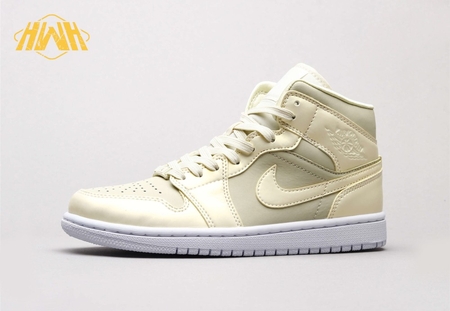 Air Jordan 1 MidGoose Feather Yellow 36-46