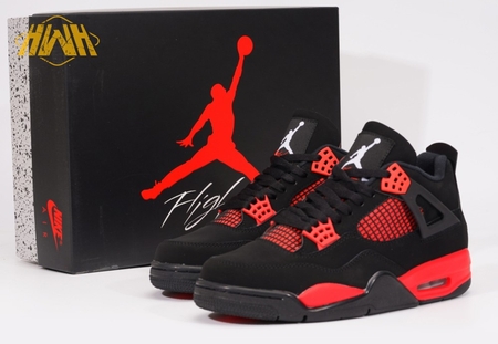 Air Jordan 4 Retro "Red Thunder" SIZE: 40-50.5