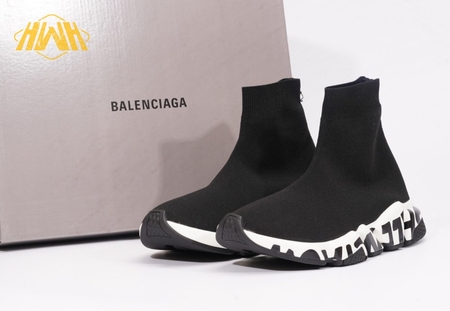 Balenciaga Speed Run Black&whiteSP36-45