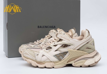 Balenciaga Track.2 Beige Metallic (W) 35-45