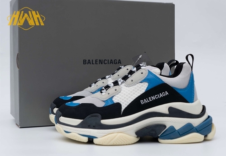Balenciaga Triple S Black Blue 35-45