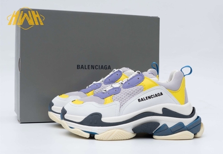 Balenciaga Triple S Purple Yellow Blue (W) SIZE: 35-39