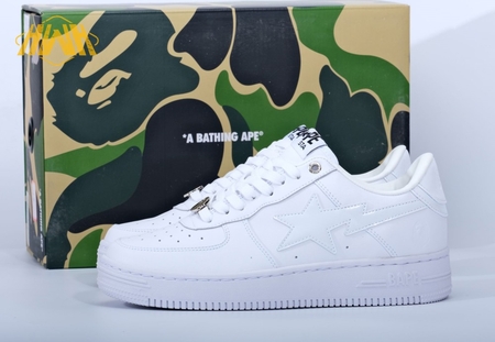 Bape Sta Low White Size 36-45