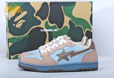 Bape Sk8 Sta Pink Blue Size 40-45