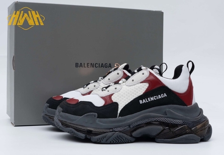 Balenciaga Triple S Black Red 35-45
