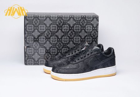 Nike Fragment X CLOT x Air Force 1 (Black) 36-46