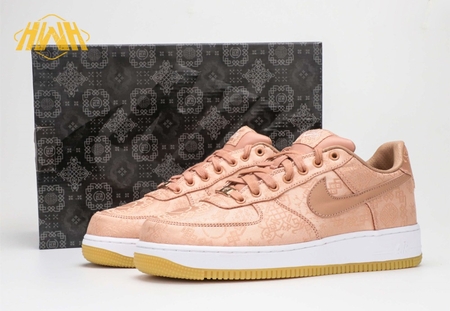 Nike CLOT x Air Force 1(Gold Silk) 36-46