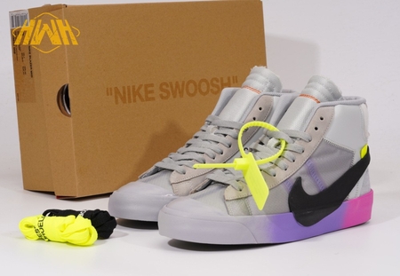 Off-White x NK Blazer Mid "Grey Serena" SIZE 36-46