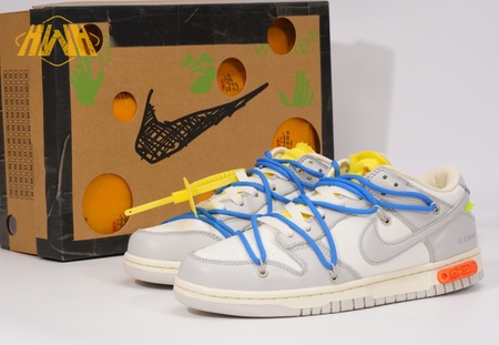 OFF WHITE X NK Dunk Low "The 50" (NO.10) SIZE: 36-47.5