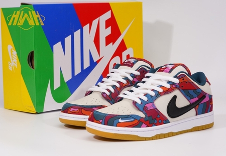 Nk SB Dunk Low x "Parra" SIZE: 36-47.5