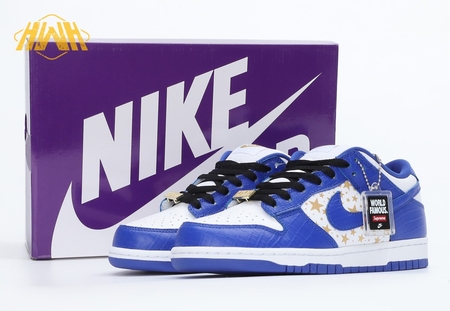 Nike SB Dunk Low Supreme Stars Hyper Royal 36-47.5