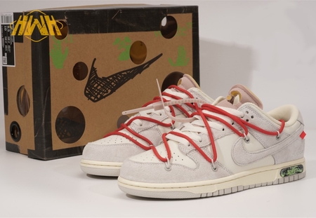 OFF WHITE X NK Dunk Low "The 50" (NO.33) size 36-47.5 available