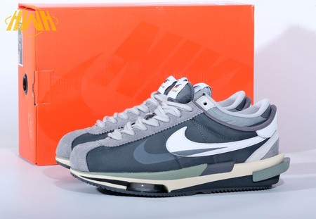 Sacai x Nike Cortez Black Grey 36-46