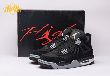Air Jordan 4 Retro SE Black Canvas DH7138-006 Size 40-48.5