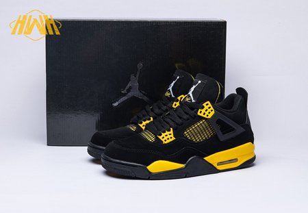 Jordan 4 Retro Thunder (2012) 308497-008 Size 36-47.5