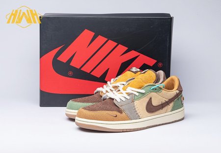 Jordan 1 Retro Low OG Zion Williamson Voodoo DZ7292-200 Size 36-47.5