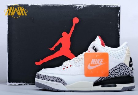 Jordan 3 Retro White Cement Reimagined DN3707-100 Size 40-47.5