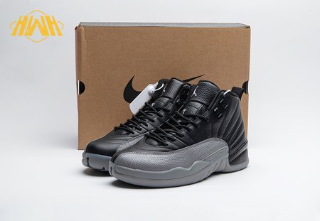 Air Jordan 12 Black Wolf Grey Size 40-47.5