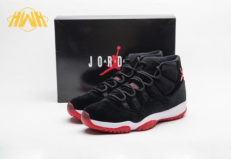 Air Jordan 11 WMNS Bred Velvet Rumored to Release Holiday 2024 DB5457-061 Size 36-47.5