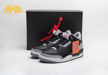 Air Jordan 3 Retro Black Cement Reimagined 2024 DN3707-010 Size 40- 47.5