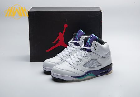Jordan 5 Retro Grape 136027-108 Size 40-48.5