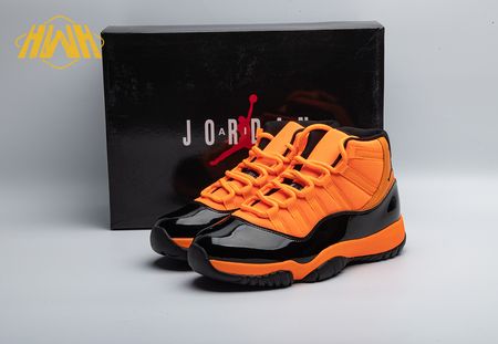 Air Jordan 11 Retro Black Orange CT8012-800 Size 40-48.5
