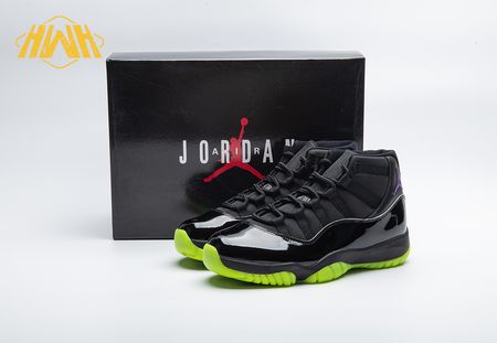 Air Jordan 11 GS Black/Barely Volt Size 40-48.5