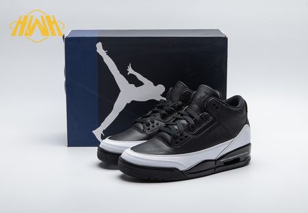 Jordan 3 Retro Fragment Black DA3595-001 Size 40-48.5