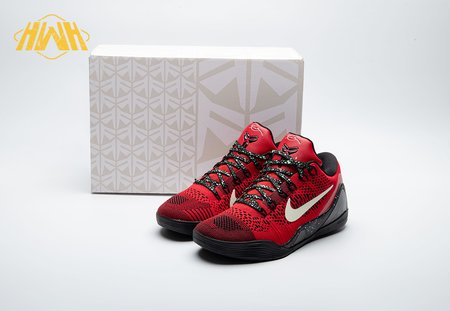 Nike Kobe 9 Elite Low University Red 639045-600/653456-601 Size 40-48.5