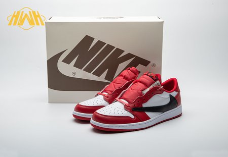 Travis Scott Jordan 1 Low Chicago DZ4137-700 Size 36-48.5