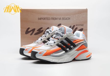 Pharrell Williams x adidas Adistar Jellyfish White BlackOlive Orange Size 36-47