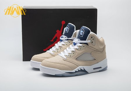 Jordan 5 Retro Michigan PE HQ7978-701 Size 40-47.5