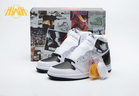 Jordan 1 Retro High OG SP Fragment x Union LA White Black II7282-100 Size 36-47.5