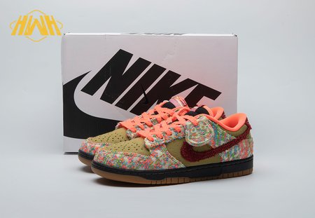 Nike Dunk Low Panda-Monium Green Curry Multi-Color IB2263-300 Size 35.5-47.5
